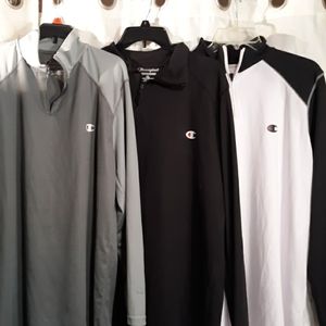 3/$17,Champion lightweight performance 1/4zip